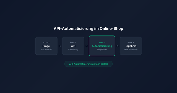 API-Automatisierung im Online-Shop: Ein kurzes Frage-Antwort-Spiel